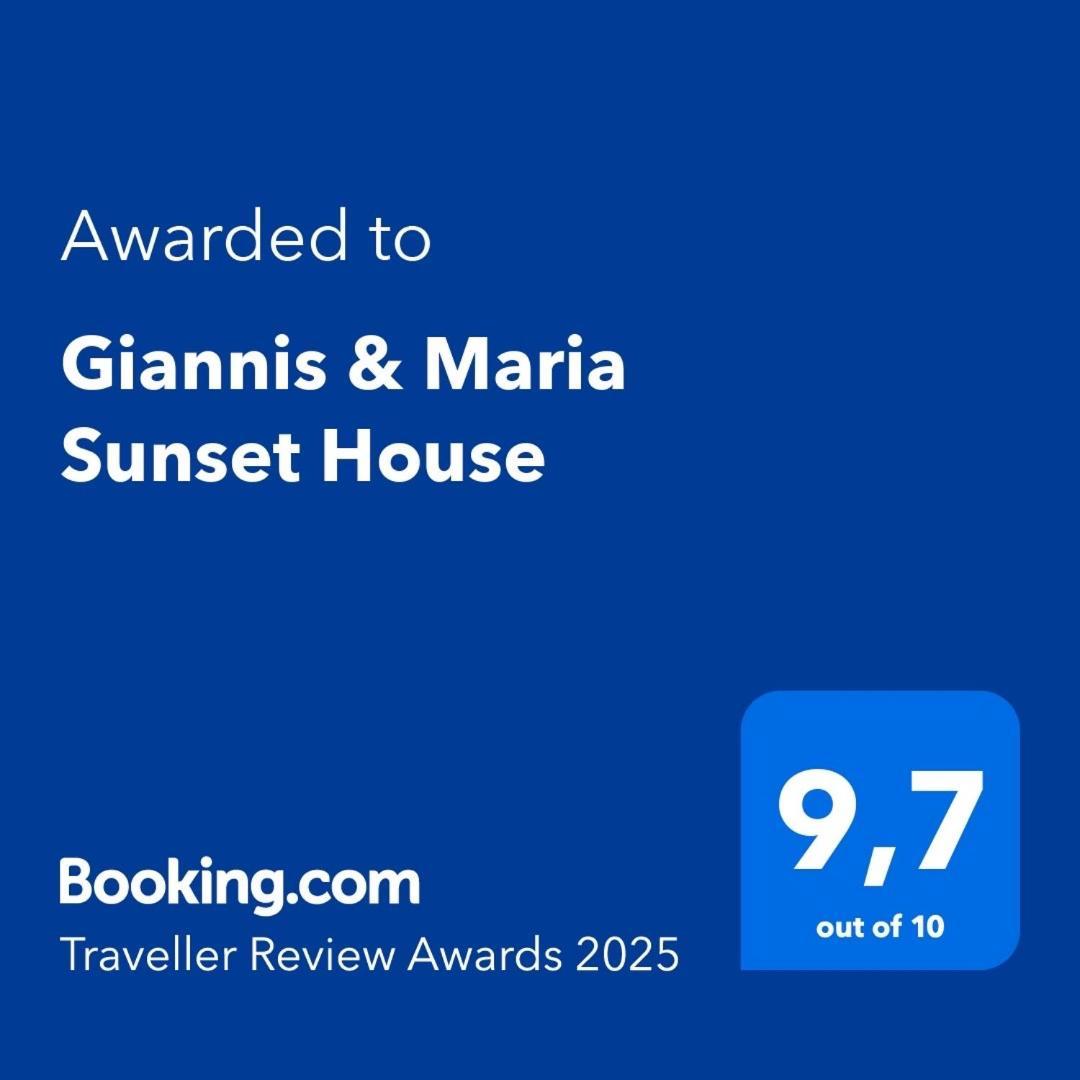 Giannis & Maria Sunset House Villa Lagoudi Zia Екстериор снимка